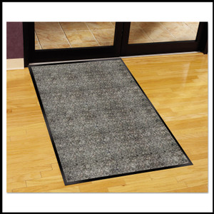Guardian Silver Series Indoor Walk-Off Mat, Polypropylene, 36 x 60, Pepper/Salt Product Image 