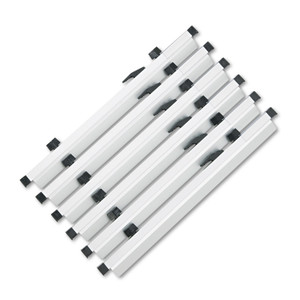 Safco Sheet File Hanging Clamps, 100 Sheets Per Clamp, 18" Length, 6/Carton Product Image 
