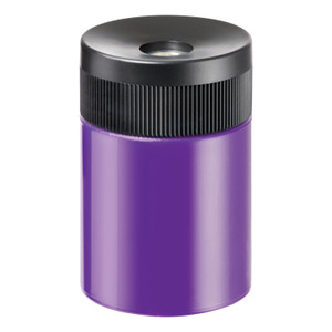 Staedtler Handheld Barrel Pencil Sharpener, 2.5 x 3, Assorted Colors, 6/Box Product Image 