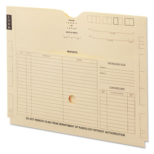 Pxr7 X-Ray Jackets With Pockets, Straight Tab, Manila, 100/box (SMD66300) Product Image 