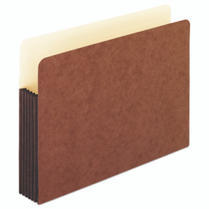 Pendaflex Redrope WaterShed Expanding File Pockets, 5.25" Expansion, Letter Size, Redrope Product Image 