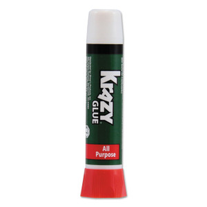 Krazy Glue All Purpose Krazy Glue, 0.07 oz, Dries Clear, 2/Pack Product Image 