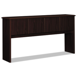 HON 94000 Series Stack-On Storage Hutch with 4 Doors, 70w x 16.13d x 37h, Mahogany Product Image 