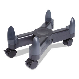 Kelly Computer Supply Computer Stand with Locking Wheels, Supports 40 lb, 3 x 16.5 x 4.5, Black Product Image 