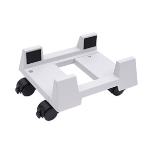 Innovera Mobile CPU Stand, 8.75w x 10d x 5h, Light Gray Product Image 