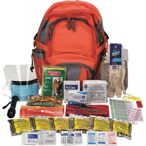 First Aid Only Emergency Preparedness Backpack - 63 x Piece(s) For 1 x Individual(s) - 17.5" Height x 12.5" Width Product Image 