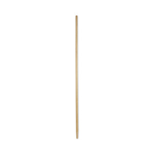 Boardwalk Tapered End Broom Handle, Lacquered Pine, 1.13" dia x 60", Natural Product Image 