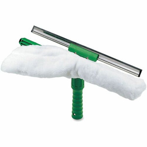 Unger VisaVersa 14" Squeegee/Washer - 14" Rubber Blade - Green - 1Each - (UNGVP350) Product Image 