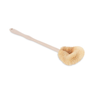 Boardwalk Tampico Toilet Bowl Brush, 19" Overall Length, Beige Product Image 