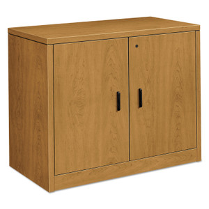 HON 10500 Series Storage Cabinet w/Doors, 36w x 20d x 29.5h, Harvest Product Image 