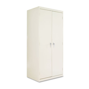 Alera Assembled 78" High Heavy-Duty Welded Storage Cabinet, Four Adjustable Shelves, 36w x 24d, Putty Product Image 