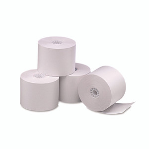 Iconex Direct Thermal Printing Thermal Paper Rolls, 2.25" x 165 ft, White, 6/Pack Product Image 