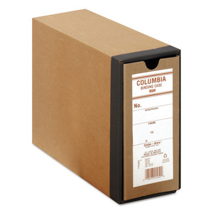 Globe-Weis COLUMBIA Recycled Binding Cases, 2 Rings, 3.13" Capacity, 11 x 8.5, Kraft Product Image 