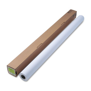 HP DesignJet Large Format Paper for Inkjet Prints, 54" x 100 ft, Coated White Product Image 