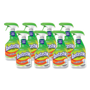 Fantastik Disinfectant Multi-Purpose Cleaner Fresh Scent, 32 oz Spray Bottle, 8/Carton Product Image 