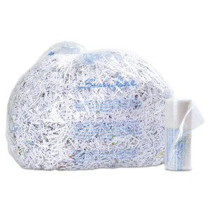 GBC Plastic Shredder Bags, 6-8 gal Capacity, 100/Box Product Image 