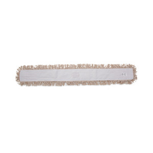 Boardwalk Industrial Dust Mop Head, Hygrade Cotton, 60w x 5d, White Product Image 