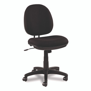 Alera Interval Series Swivel/Tilt Task Chair, Supports Up to 275 lb, 18.42" to 23.46" Seat Height, Black Product Image 
