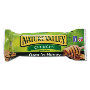 Nature Valley Granola Bars, Oats'n Honey Cereal, 1.5 oz Bar, 18/Box Product Image 