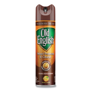 OLD ENGLISH Furniture Polish, Fresh Lemon Scent, 12.5 oz Aerosol Spray Product Image 