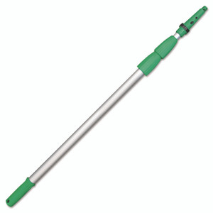 Unger Opti-Loc Extension Pole, 20 ft, Three Sections, Green/Silver Product Image 