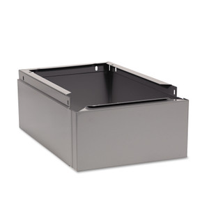 Tennsco Optional Locker Base, 12w x 18d x 6h, Medium Gray Product Image 