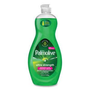 Ultra Palmolive Dishwashing Liquid, Ultra Strength, Original Scent, 20 oz Bottle Product Image 