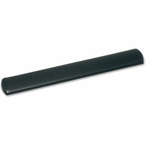 3M Gel Comfort Wrist Rest - 0.75" Height x 19" Width x 2.75" Depth - Black - Gel, Leatherette Product Image 
