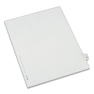 Avery Alllstate Style Individual Legal Dividers - 25 x Divider(s) - (AVE82227) Product Image 