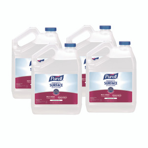 PURELL Foodservice Surface Sanitizer, Fragrance Free, 1 gal Bottle, 4/Carton GOJ434104 View Product Image