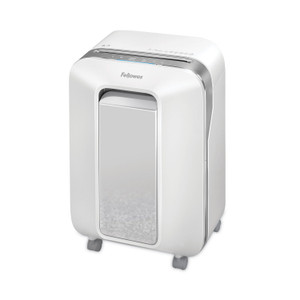 Fellowes Powershred LX200 Micro-Cut Shredder, 12 Manual Sheet Capacity, White (FEL5015101) View Product Image