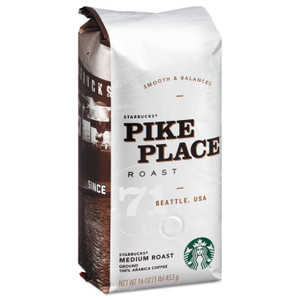 Starbucks Coffee, Pike Place, Ground, 1lb Bag Product Image 