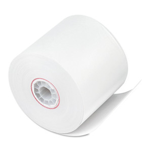 Iconex Impact Bond Paper Rolls, 2.25" x 150 ft, White, 100/Carton Product Image 