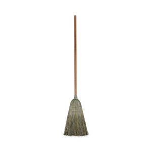 Boardwalk Warehouse Broom, Yucca Corn Fiber Bristles, 56" Overalll Length, Natural, 12/Carton Product Image 