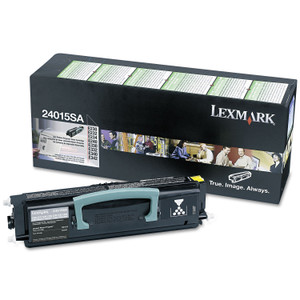 Lexmark Original Laser Toner Cartridge - Black - 1 Each - 2500 Pages - (LEX24015SA) Product Image 