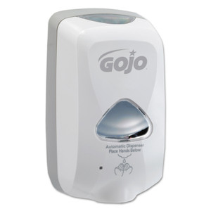 GOJO TFX Touch-Free Automatic Foam Soap Dispenser, 1,200 mL, 4.1 x 6 x 10.6, Gray Product Image 