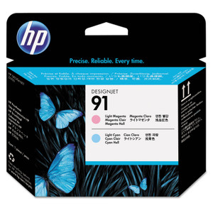 HP 91, (C9462A) Light Cyan/Light Magenta Printhead Product Image 