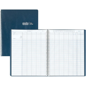 House of Doolittle Class Record - Letter - 8.50" x 11" Sheet Size - Blue Cover - Recycled - 1 Each - (HOD51407) Product Image 