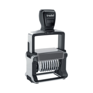 Trodat Professional Self-Inking Numberer, Ten Bands/Digits, Type Size: 2, Black Product Image 
