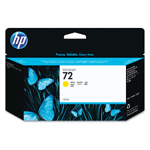 HP 72, (C9373A) Yellow Original Ink Cartridge Product Image 