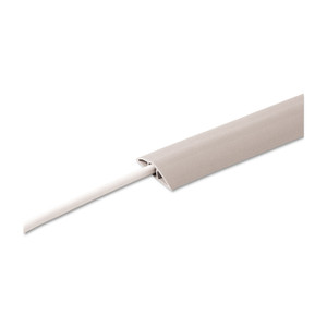 Belkin Cord Concealer, 2.5"w x 0.5"h x 6 ft l, Gray Product Image 