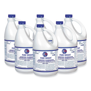 Pure Bright Liquid Germicidal Bleach, 1 gal Bottle, 6/Carton Product Image 