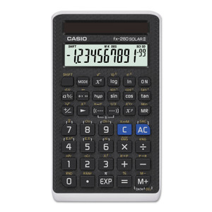 Casio FX-260 Solar II All-Purpose Scientific Calculator, 10-Digit LCD, Black Product Image 
