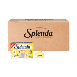 Splenda No Calorie Sweetener, 0.04 oz Packet, 1,200/Carton Product Image 