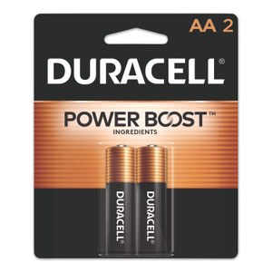 Duracell Power Boost CopperTop Alkaline AA Batteries, 2/Pack Product Image 