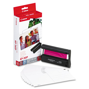 Canon 7737A001 (KP-36IP) Ink/Paper Combo, Tri-Color Product Image 