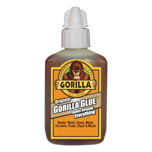 Gorilla Original Formula Glue, 2 oz, Dries Light Brown Product Image 