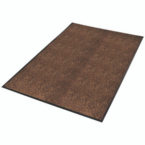 Guardian Platinum Series Indoor Wiper Mat, Nylon/Polypropylene, 36 x 60, Brown Product Image 