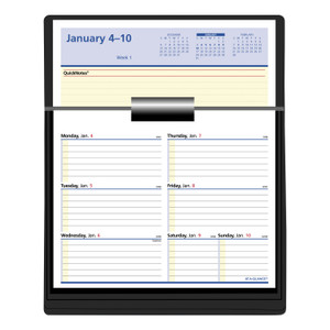At-A-Glance QuickNotes Flip-A-WeekRefill - Small - Julian Dates - Weekly - 12 Month - January 2025 to December 2025 - 1 Week Double Page Layout - 5 1/2" x 7" Sheet Size Product Image 