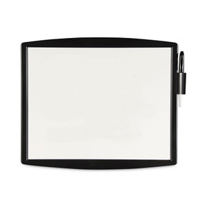 Fellowes Partition Additions Dry Erase Board, 15.38" x 13.25", White Surface, Dark Graphite Gray HPS/Plastic Frame Product Image 
